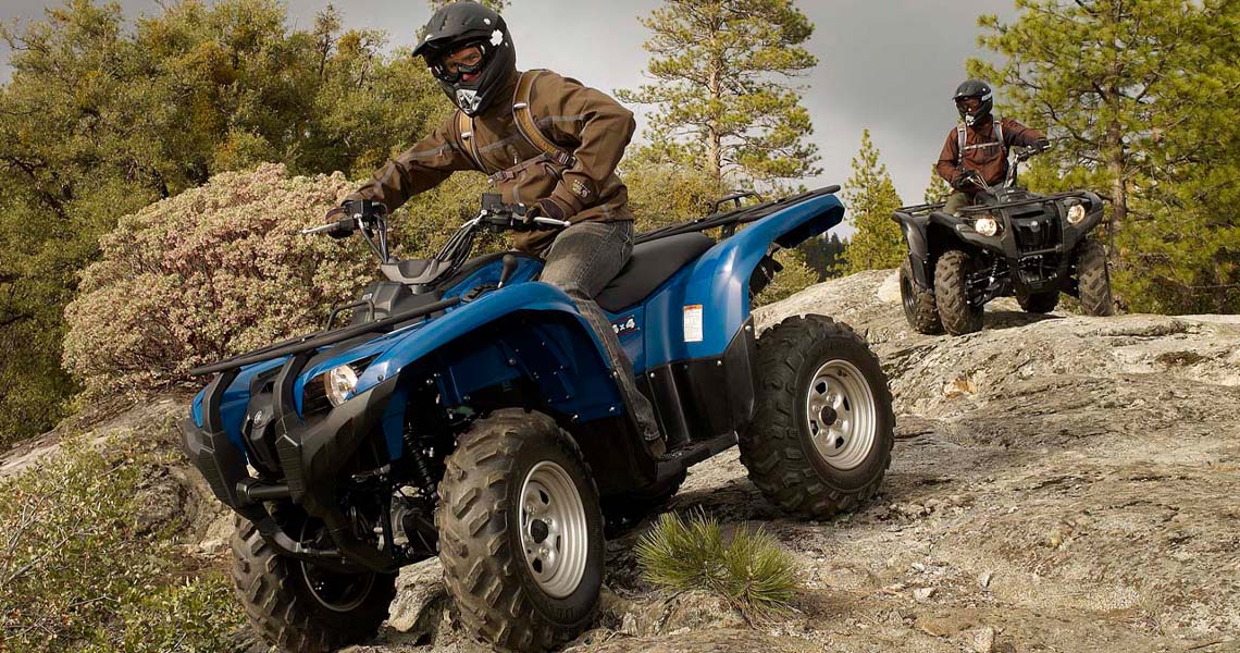 Onderhoud Yamaha Quad Grizzly 550.