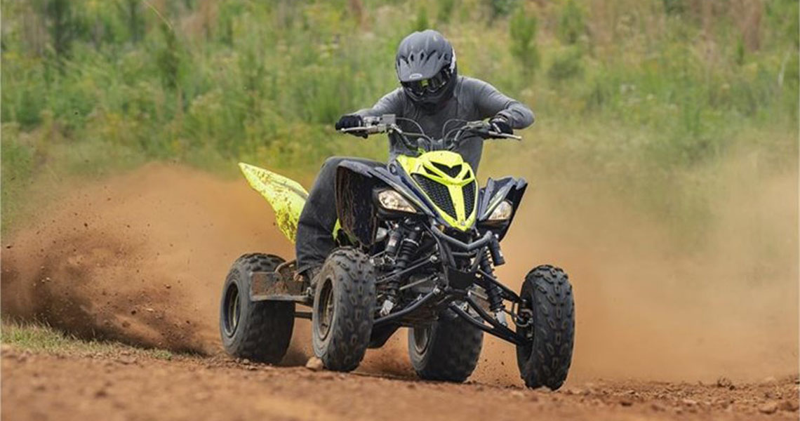 Onderhoud Yamaha Quad Raptor 700.